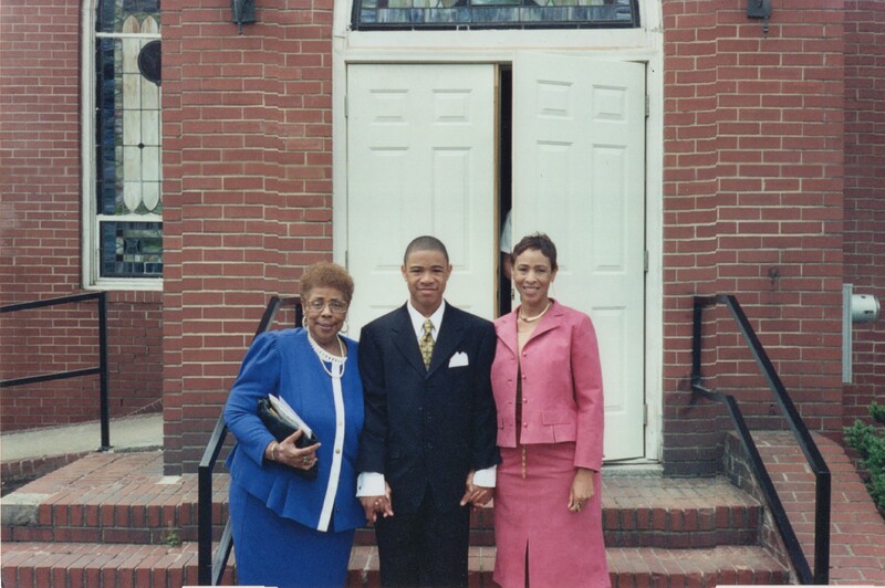 Dolores Eunice Farrington, Christian Foushee-Green, and Arminta Foushee