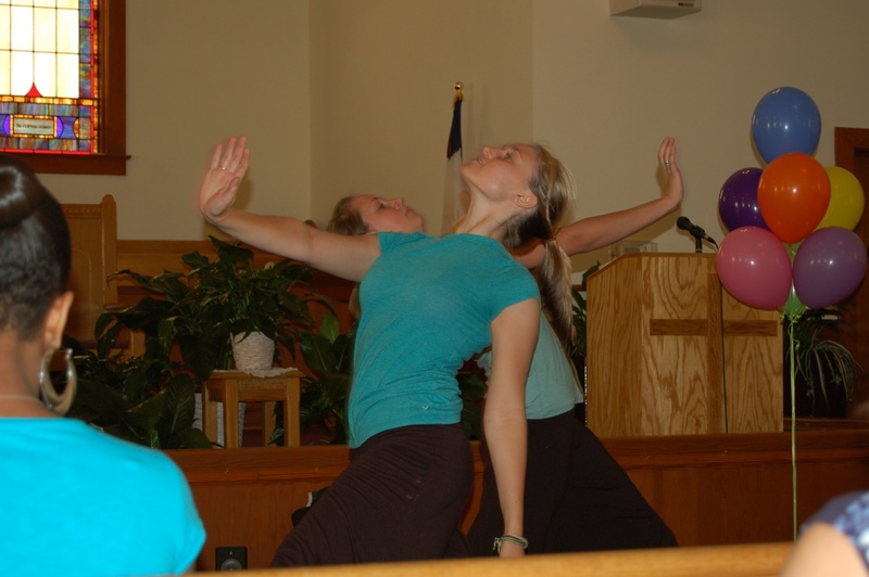Molly Norwood dancing