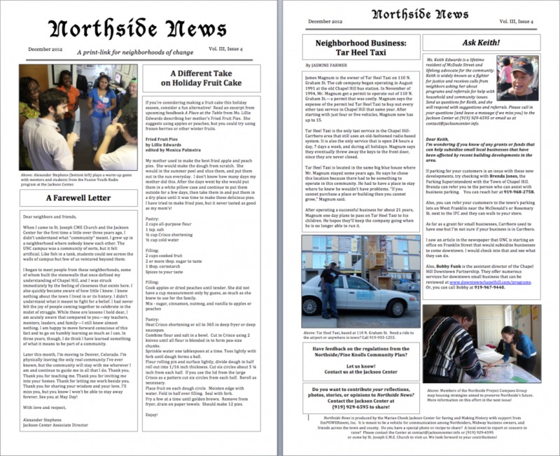 Northside News Volume III, Edition 4