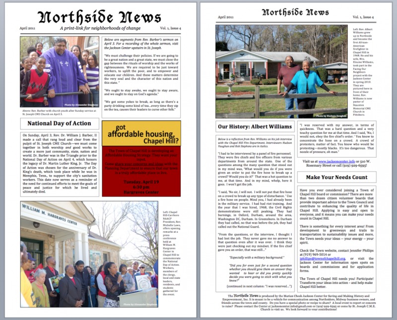 Northside News Volume I, Edition 4