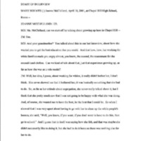 2001.04.10_McClelland, Joanne (In. by Mary Holmes) (SOHP)_Transcript.pdf
