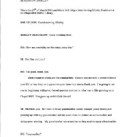 2001.03.29_Bradshaw, Shirley (In. by Bob Gilgor) (SOHP)_Transcript.pdf