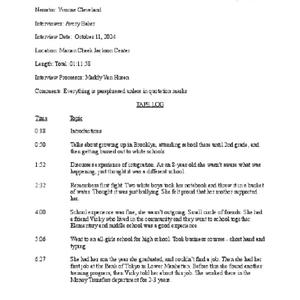 2024.10.11_Cleveland, Yvonne (In. by Avery Baker) (LH)_TapeLog.pdf